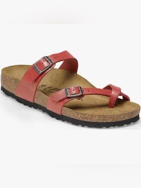 Birkenstock Mayari Birko-Flor Graceful Mars Red EU 36 Reg